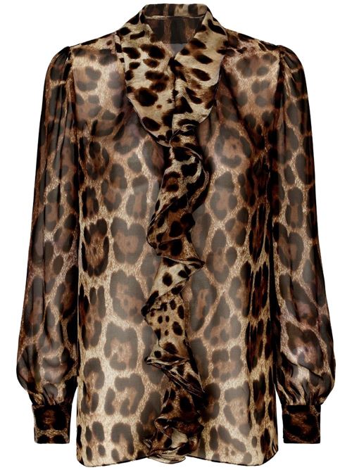 Leopard print shirt DOLCE & GABBANA | F5R16TIS1MNHY13M